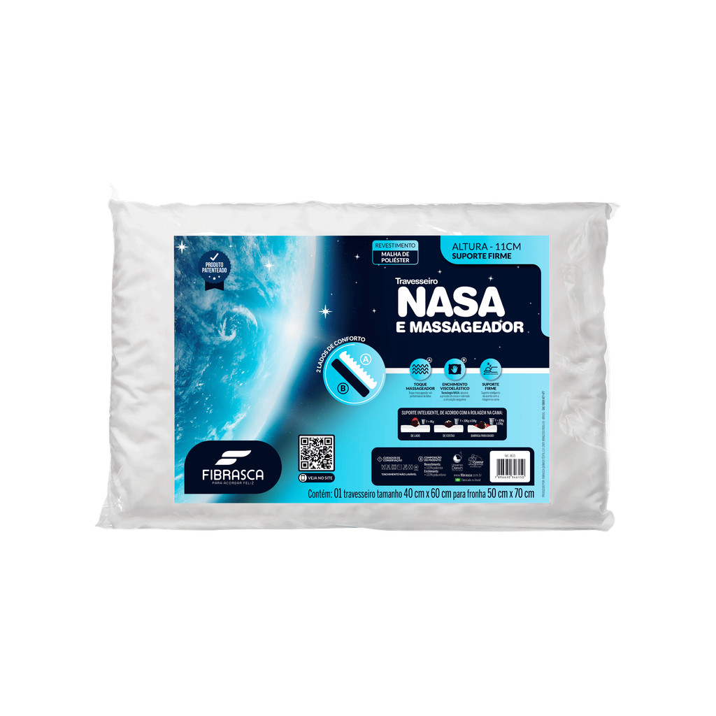 Travesseiro Nasa Fibrasca - Comprar com Melhor Preço em Roupas de Cama