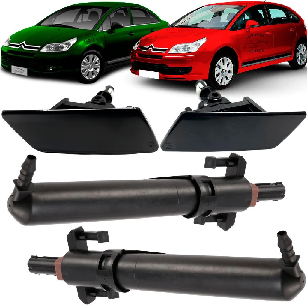 2x Bomba 2x Tampa Esguicho Farol Xenon C4 Pallas Hatch Vtr
