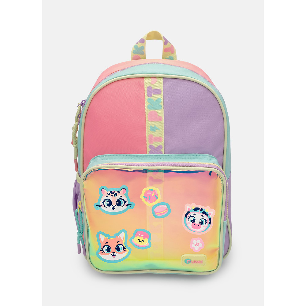 Mochila Costas Média Color Block - Puket