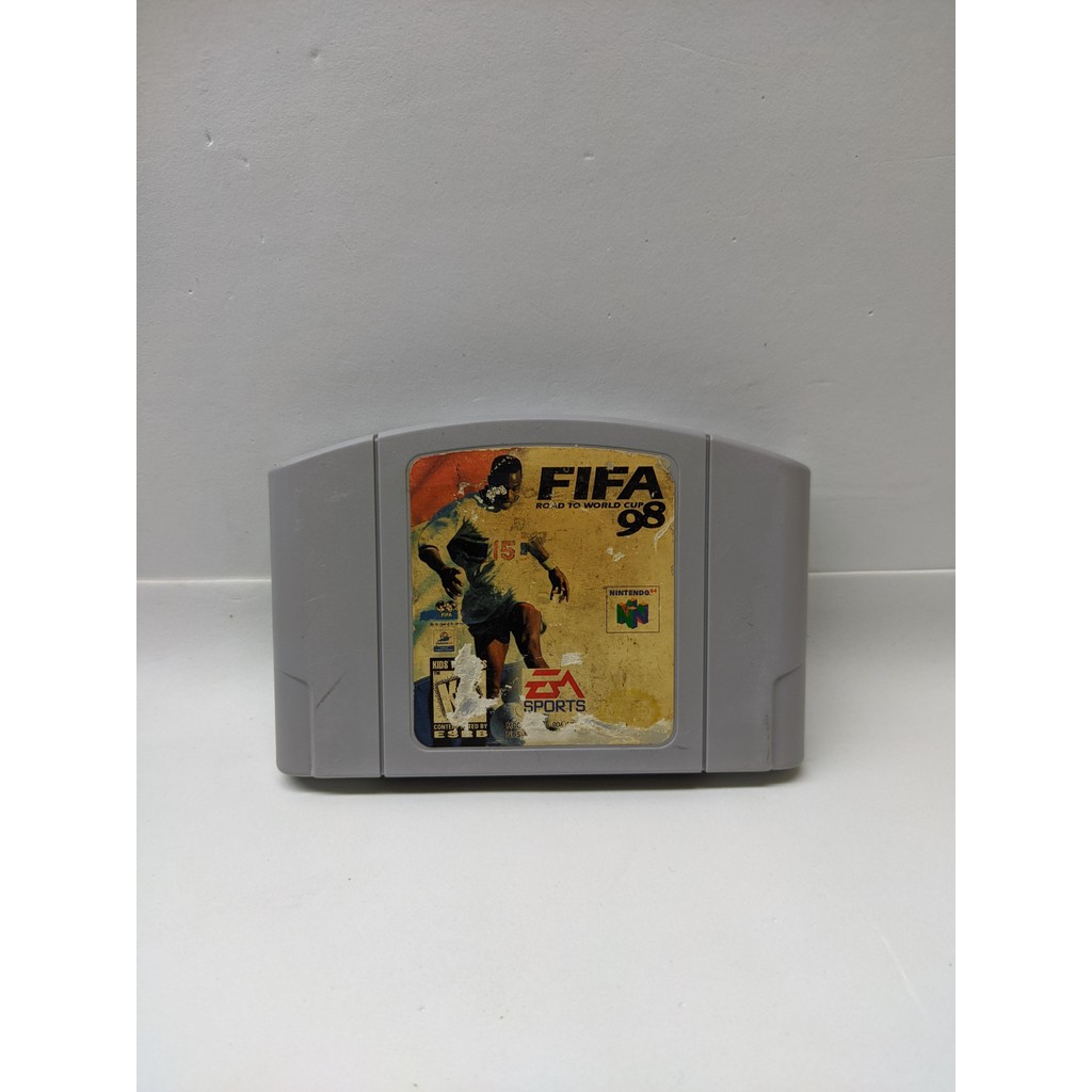 jogo fifa 98 road to world cup original nintendo 64