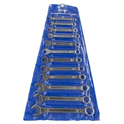 Jogo De Chave Combinada De 6 À 22 Mm Com 12 Peças 1wt Eda