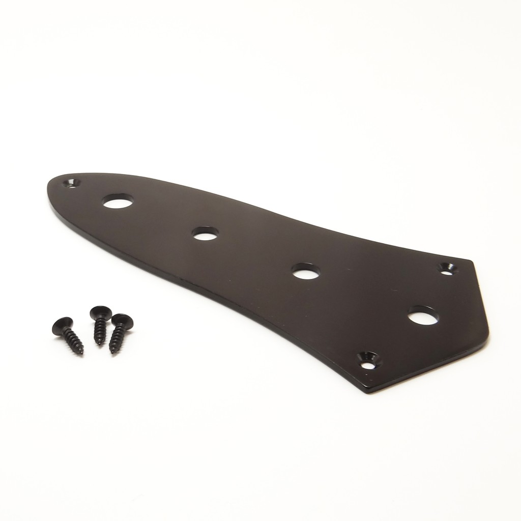 Placa Controle Contrabaixo Jazz Bass Preta Elephant