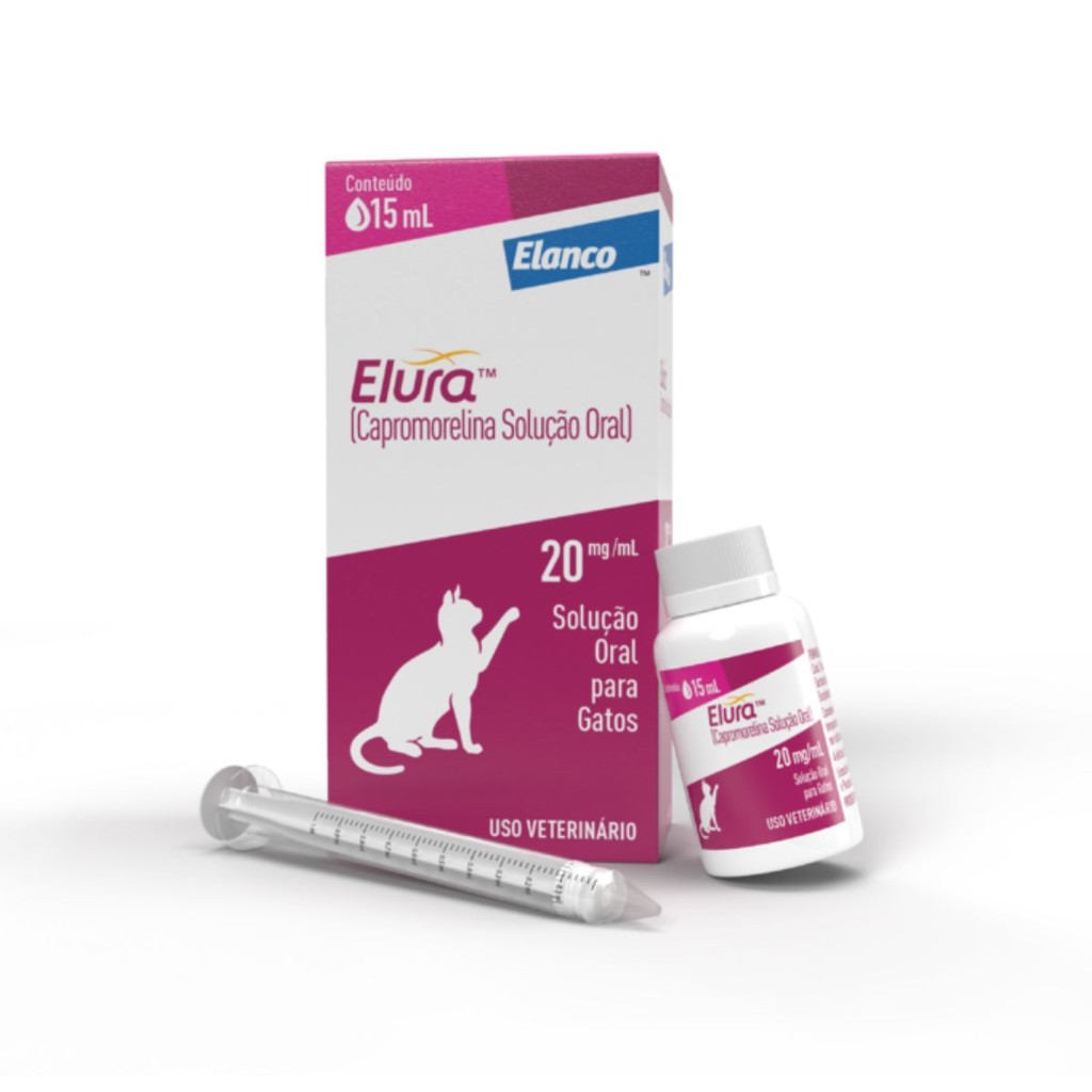 Elura 20mg/mL – Solução Oral para Gatos Frasco 15mL Elanco em Oferta na Shopee