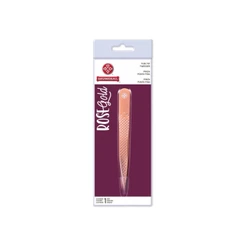 Pinça Ponta Fina Rose Gold BC513 Design Sobrancelha Mundial