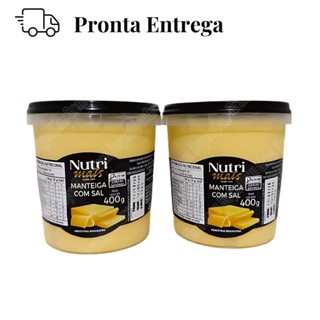 Manteiga Minas Com Sal 400g ( 2 UNIDADES) em Oferta na Shopee