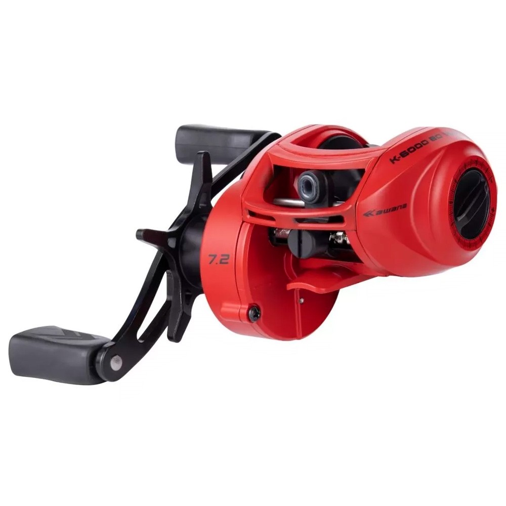 Carretilha Kawana K-6000 BG 5 + 1BB Rolamentos Vermelho - Maruri