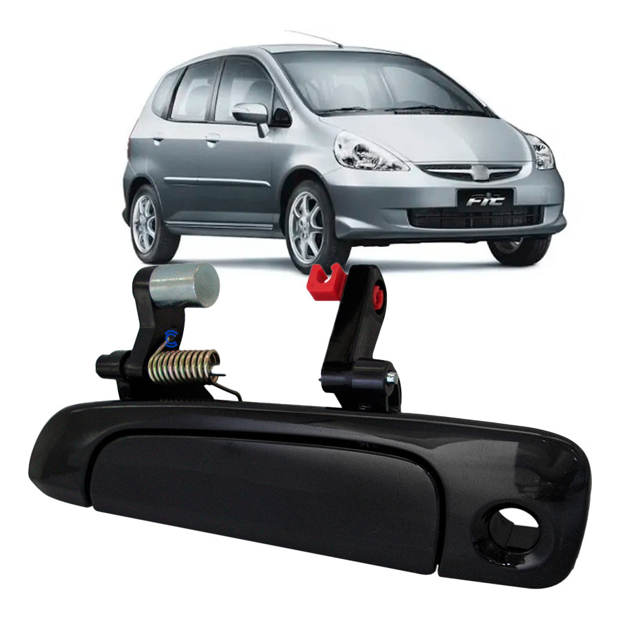 Macaneta Externa Dianteira Fit 2004 a 2008 lado motorista