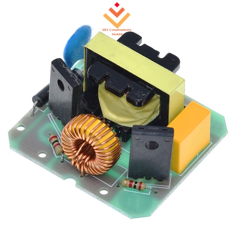 35W 12V A 220V Step UP Módulo De Potência DC-AC Boost Inverter Conversor De Canal Duplo Regulador De Reforço