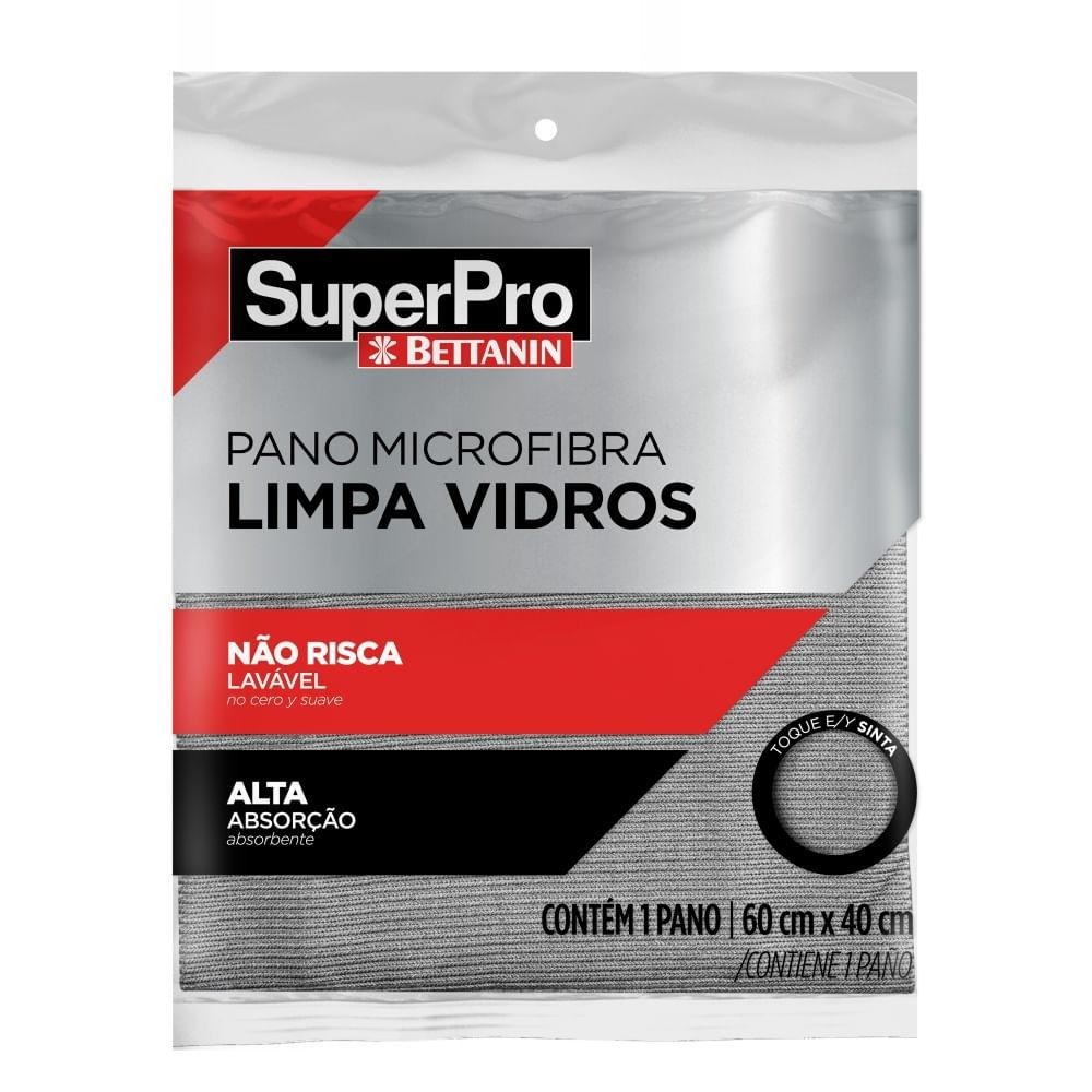 Pano de Microfibra Limpa Vidros SuperPro