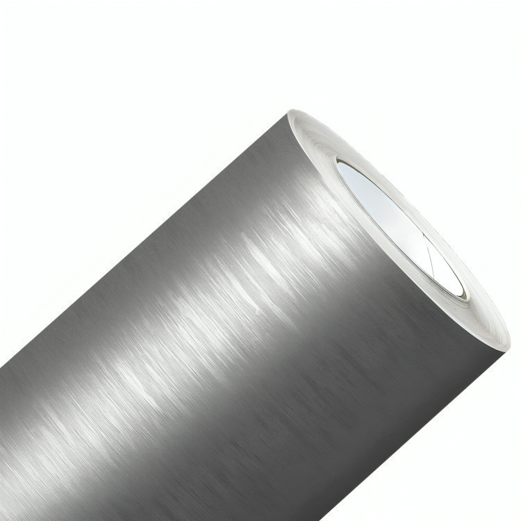 Vinil Adesivo Aço Escovado Envelopamento Móveis 1m x 1m