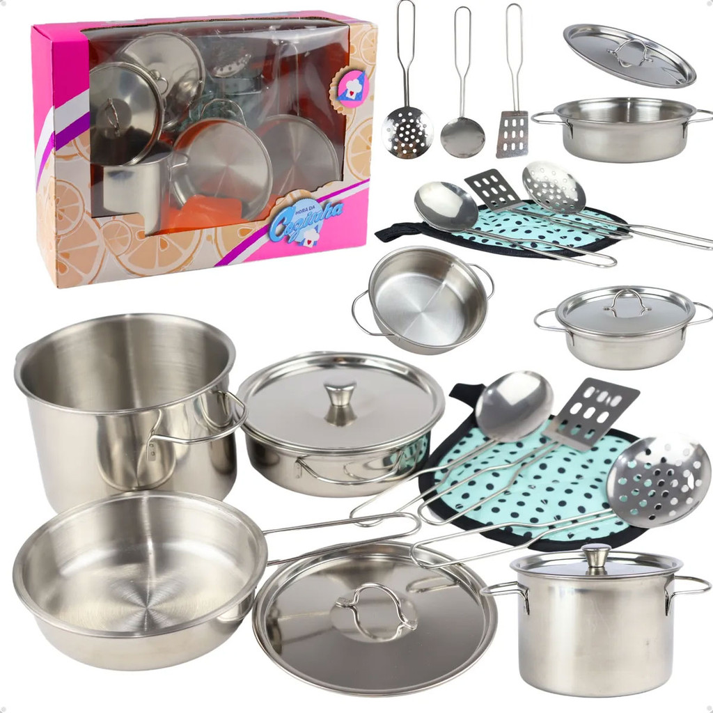 Panelinha de Brinquedo de Inox: Onde Comprar | BuscaProdutos