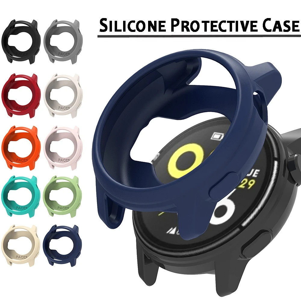 Capa Protetora De Silicone Macio Para COROS PACE 3 2 Smart Watch Protector Shell Frame Acessórios