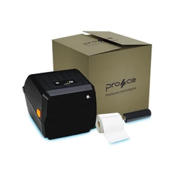 Impressora Zebra ZD220 com Ribbon de Cera e Etiquetas