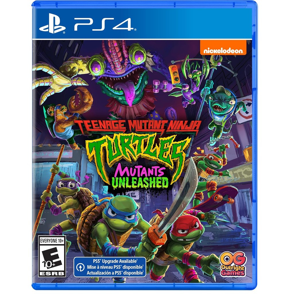 Teenage Mutant Ninja Turtles Mutants Unleashed PS4 Midia Fisica