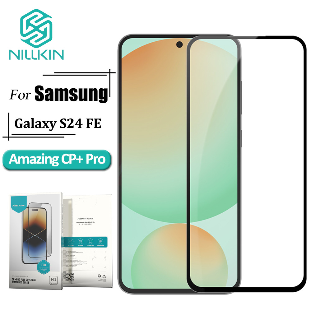 NILLKIN CP + Pro Vidro Temperado Para Samsung Galaxy S24 FE 9H Protetor De Tela Anti Explosão em Oferta na Shopee