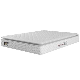 Colchão Casal Espuma D33 Pillow Top New Millenium 138x188x19cm Branco Hellen - Suporta Até 120 Kg Por Pessoa em Oferta na Shopee
