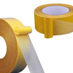 Fita Dupla Face Mágica Com Fibra De Vidro Reutilizável 3cm Por 20 Metros Profissional Alta Qualidade