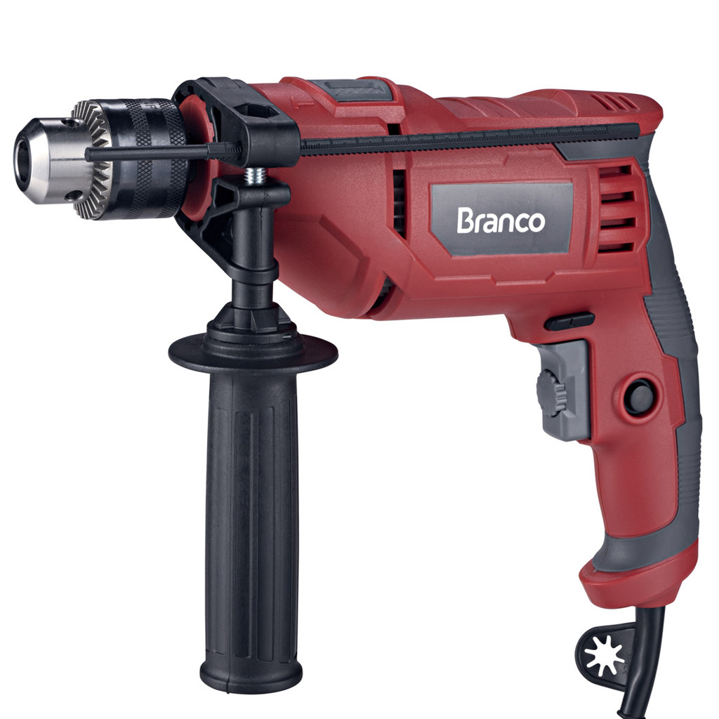 Furadeira de Impacto Reversível 850W 13mm BF1850 Branco Para Madeira Metal em Oferta na Shopee