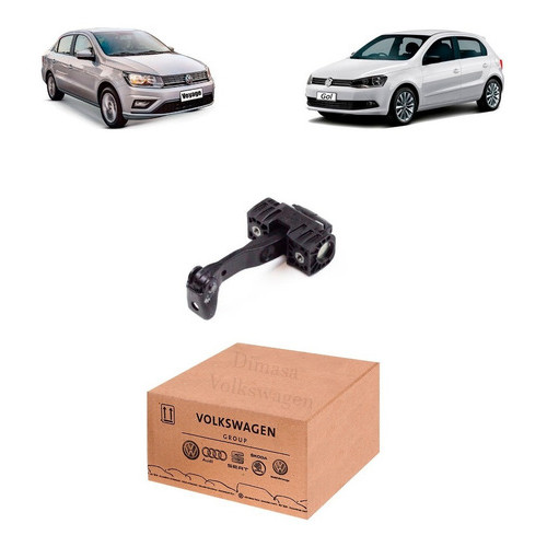 Limitador De Porta Dianteira Gol Voyage G5 G6 G7 Original Vw
