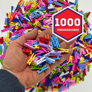 Mini Prendedor Prendedores Pregador Colorido Foto Artesanato em Oferta na Shopee