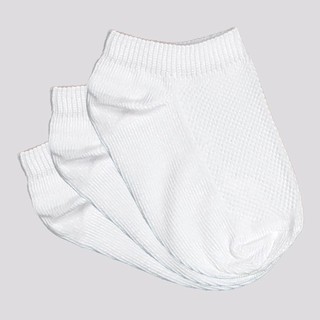 Kit Meia Selene 3 Pares Sapatilha Infantil Branca em Oferta na Shopee