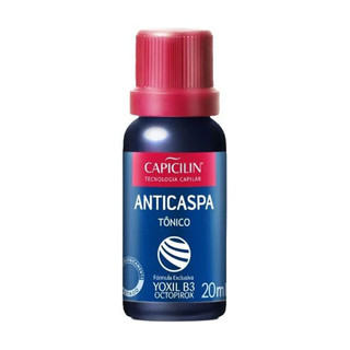 Tônico Capilar Capicilin Anticaspa 20ml em Oferta na Shopee