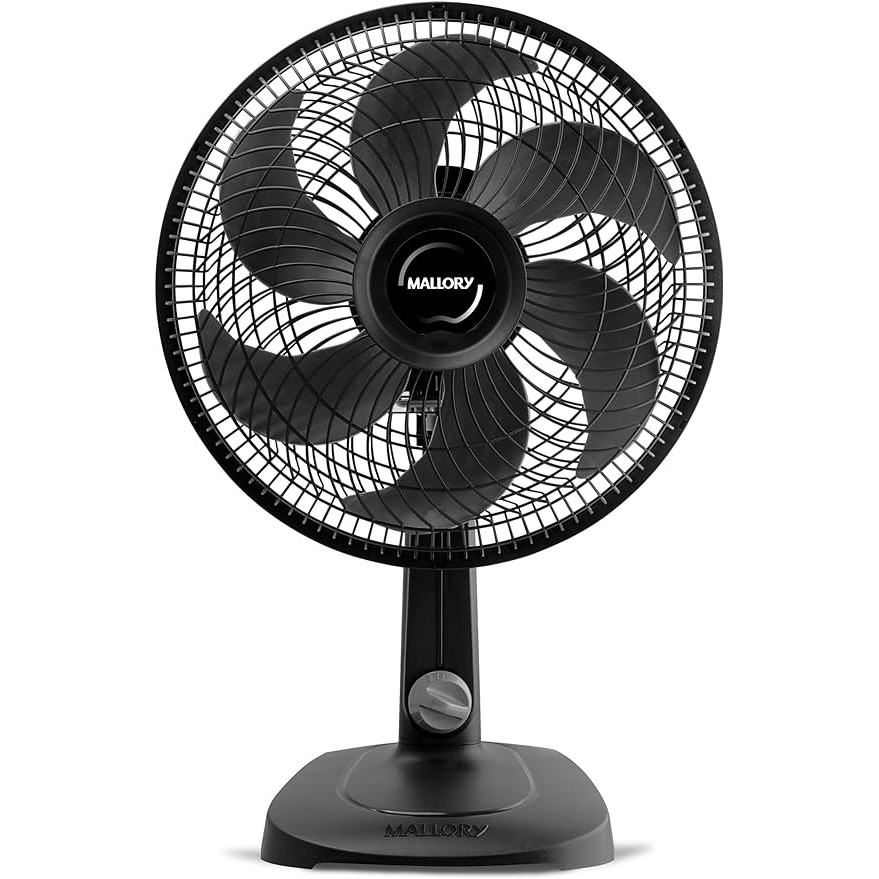 VENTILADOR MESA MALLORY TURBO COMPACT PTO GFT 30CM 127V em Oferta na Shopee