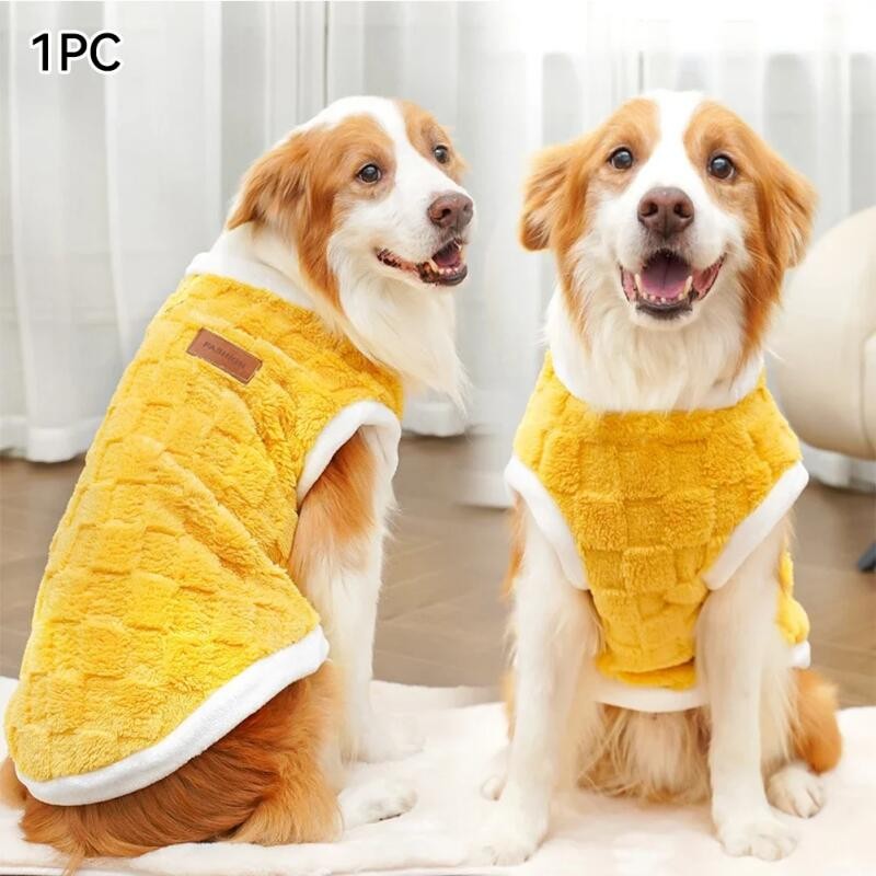 XS-8XL Roupas Para Cães Grandes Inverno Quente Camisola S-6XL Tamanho Animais De Estimação Golden Retriever Casacos Mole