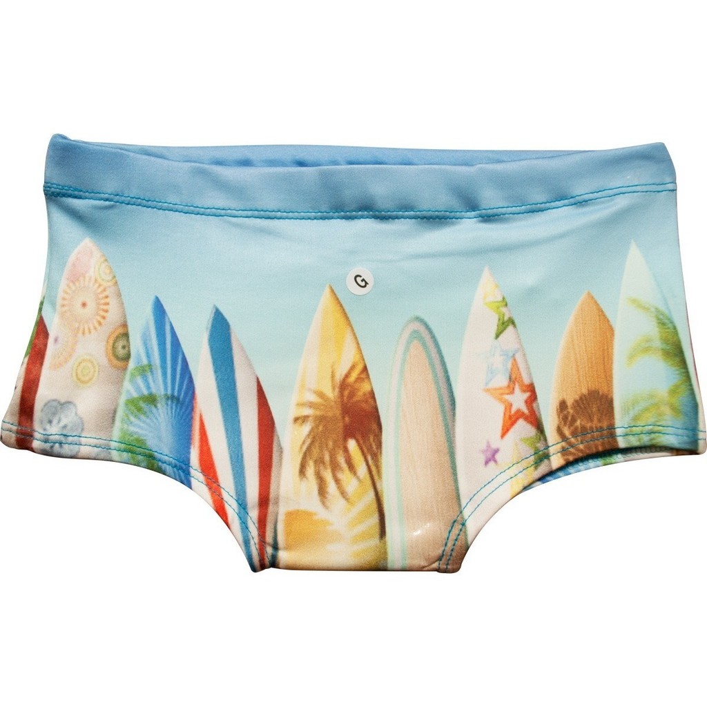 Sunga Infantil Menino Surf Prancha Praia Verão Piscina Praia Uv