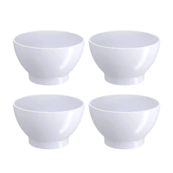 Kit com 4 Cumbucas Cozy 500ml Branca Brinox - 10117/0007