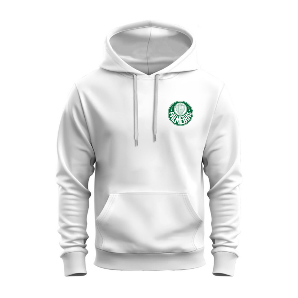 Blusa Moletom Palmeiras FC Premium Flanelado Promoção Envio Imediato Blusa de Frio