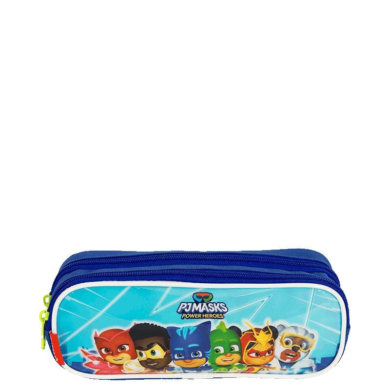 Estojo 2 Compartimentos PJ Masks Power Heroes - Colorido em Oferta na Shopee