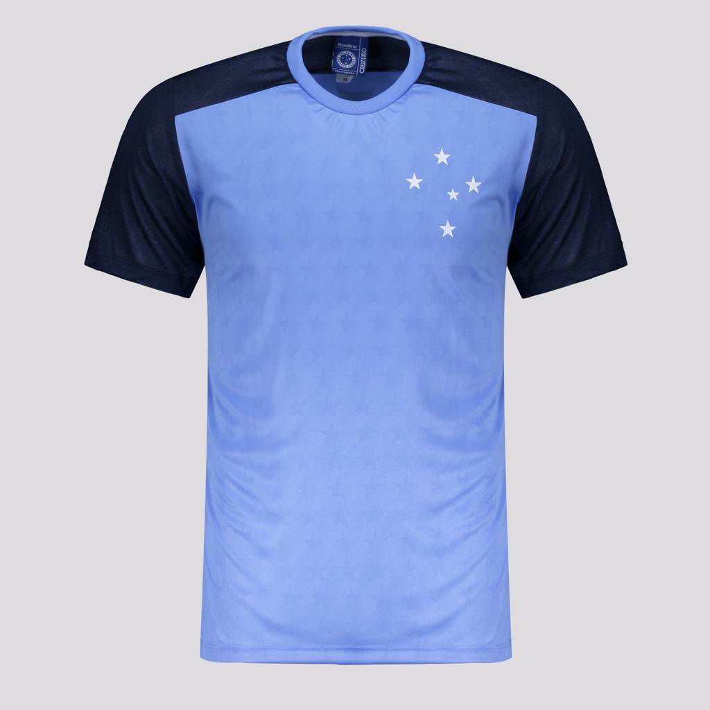 Camisa Cruzeiro Rede Azul em Oferta na Shopee