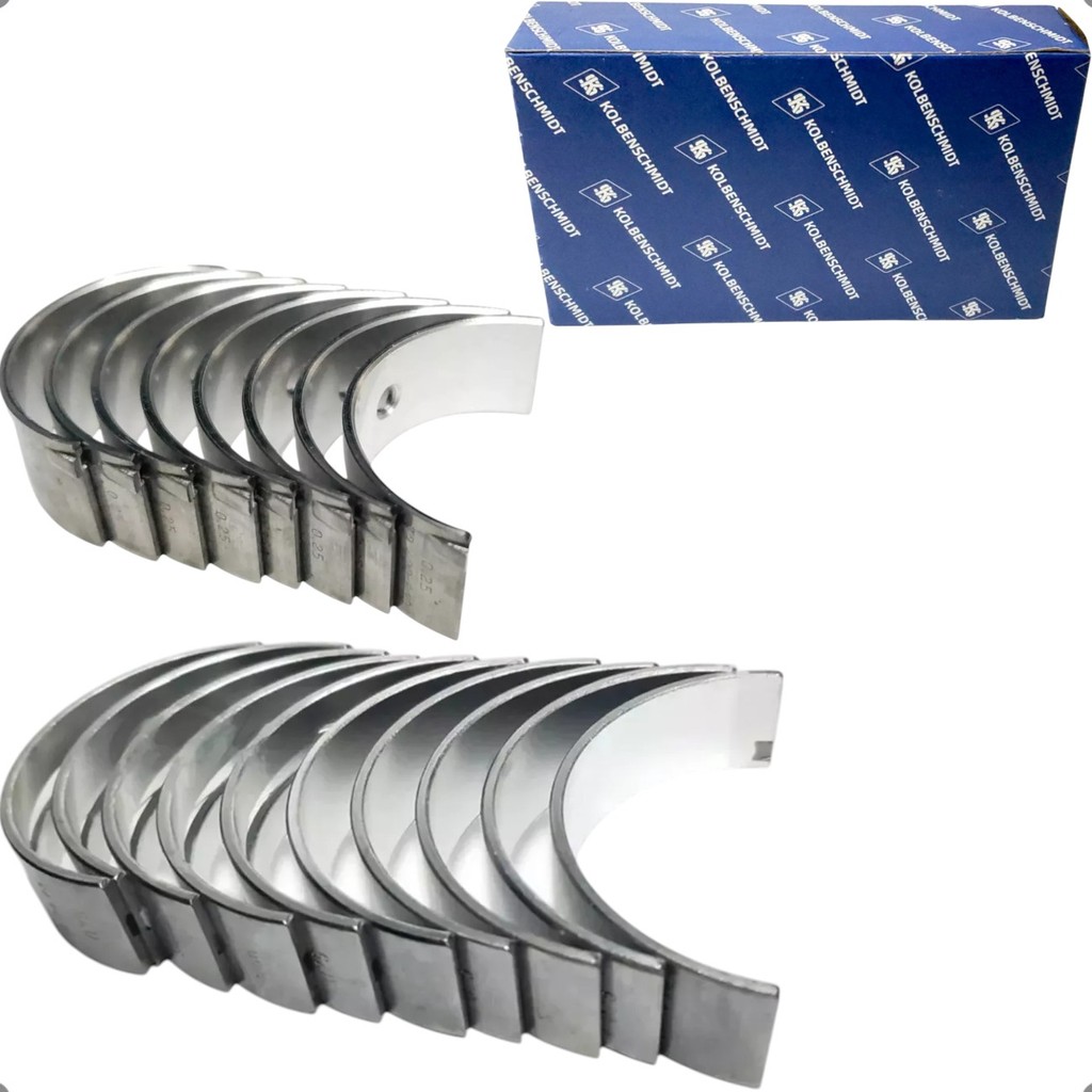 Kit Bronzina Mancal Biela Casquilho Fixo Movel KS Fiesta Ka Focus EcoSport Courier 1.0 1.6 8v Zetec em Oferta na Shopee