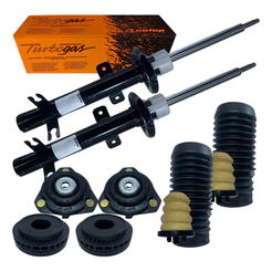 Par Amortecedor Dianteiro Cofap + Kit Ecosport Manual 2003 2004 2005 2006 2007 2008 2009 2010 A 2012