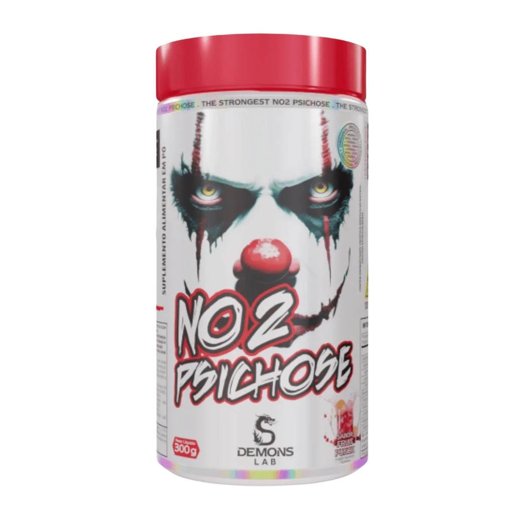 Pré-Treino NO2 Psichose Pote 300g Demons Lab FRUIT PUNCH em Oferta na Shopee