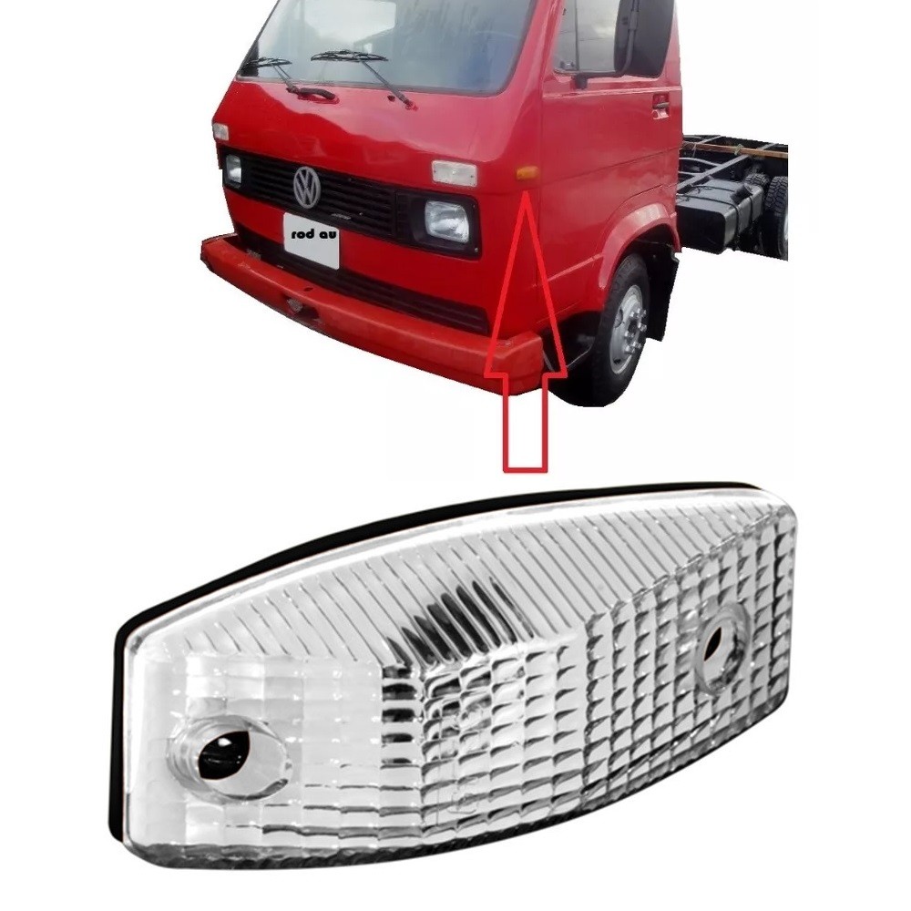 Lanterna Seta Lateral Coluna Caminhão Volkswagen 1985 Até 1993 - GF Lanternas  (0183CR) em Oferta na Shopee