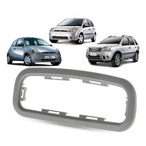 Moldura Lanterna Luz Teto Ka Fiesta Ecosport Courier Focus