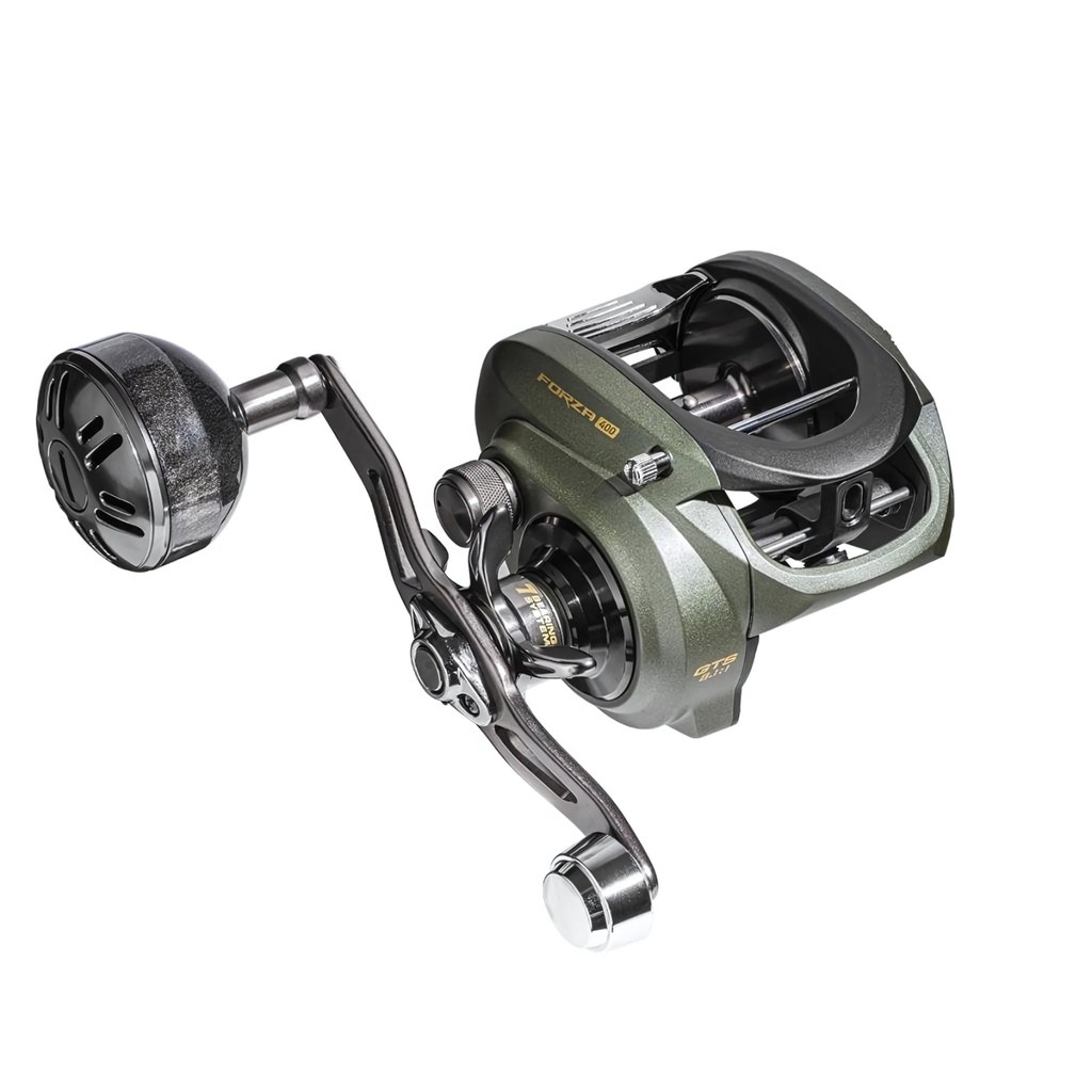 Carretilha Forza GTS 400 Alumínio 6 + 1BB Rolamentos Verde - Marine