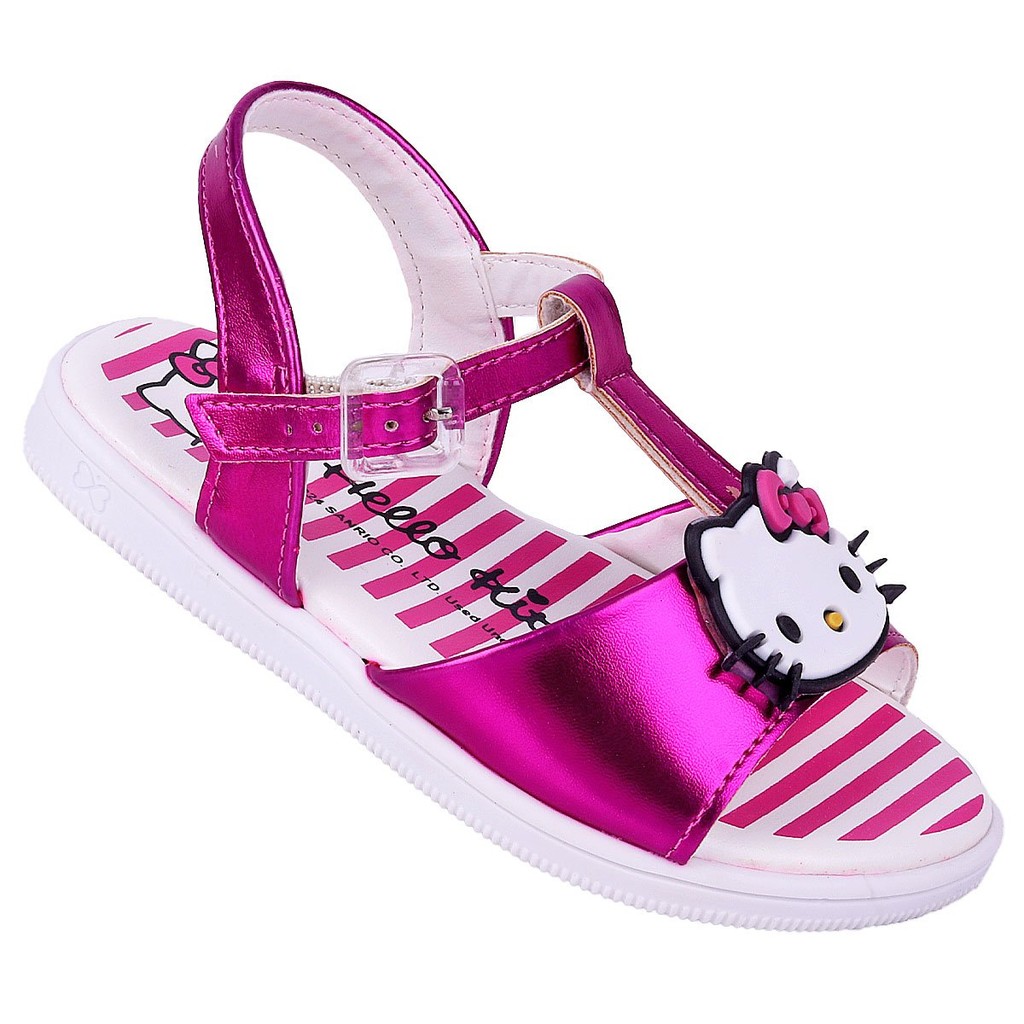 Sandália Infantil Hello Kitty baby by WorldColors - Pink - Baby & Kids Fashion