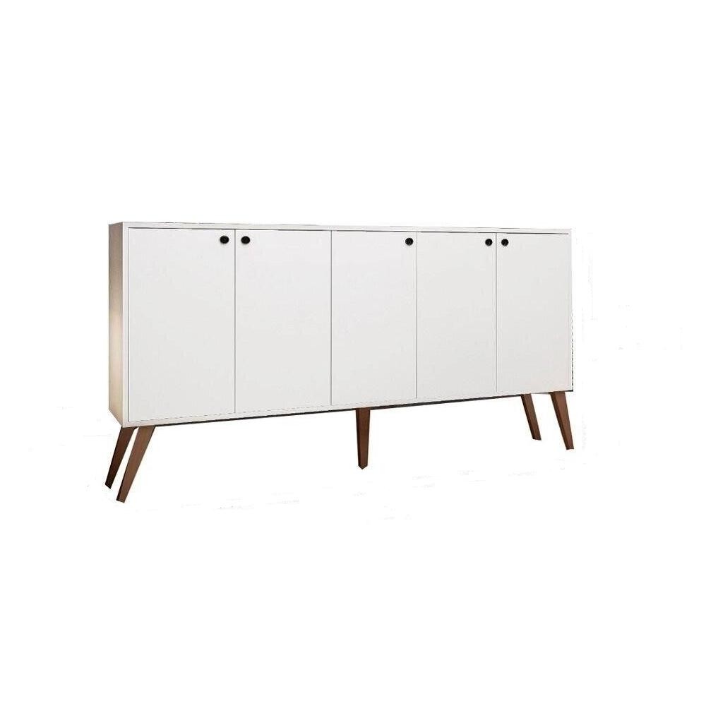 Aparador Buffet Retro Para Sala De Estar 5 Portas San Marino