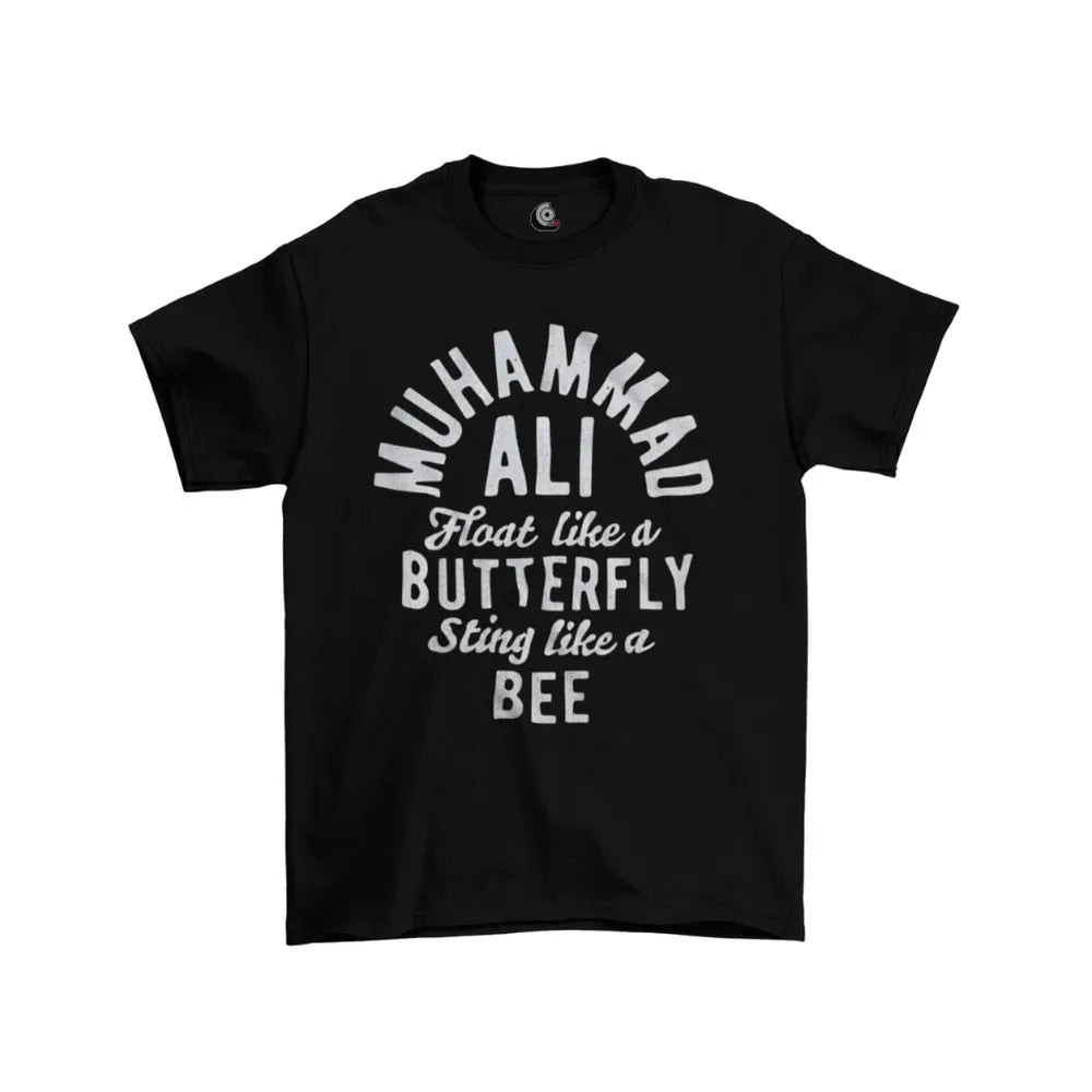 Camiseta Algodão Premium Boxe Muhammad Ali Float Like A Sting