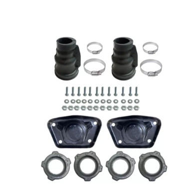 Kit 2 Tampa 4 Borracha 2 Coifa Do Facão Fusca 2 Lado 1°linha