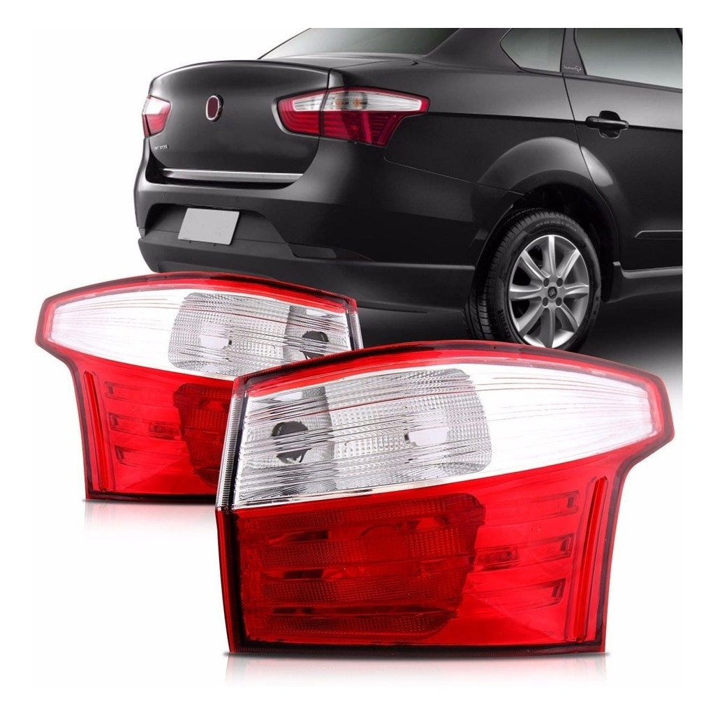 Lanterna Traseira Grand Siena 2012 2013 2014 2015 Canto em Oferta na Shopee