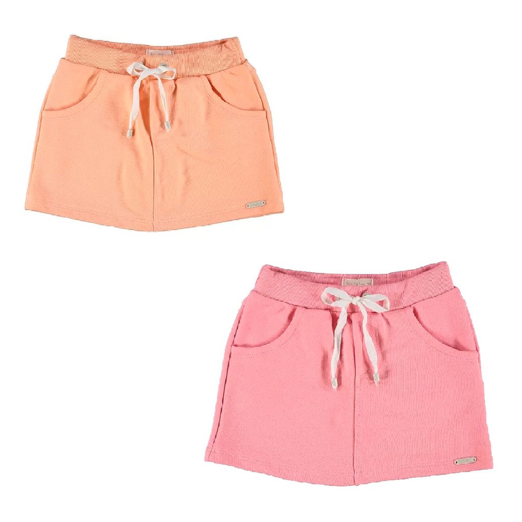 Saia Infantil Menina Moletom Bugbee Short