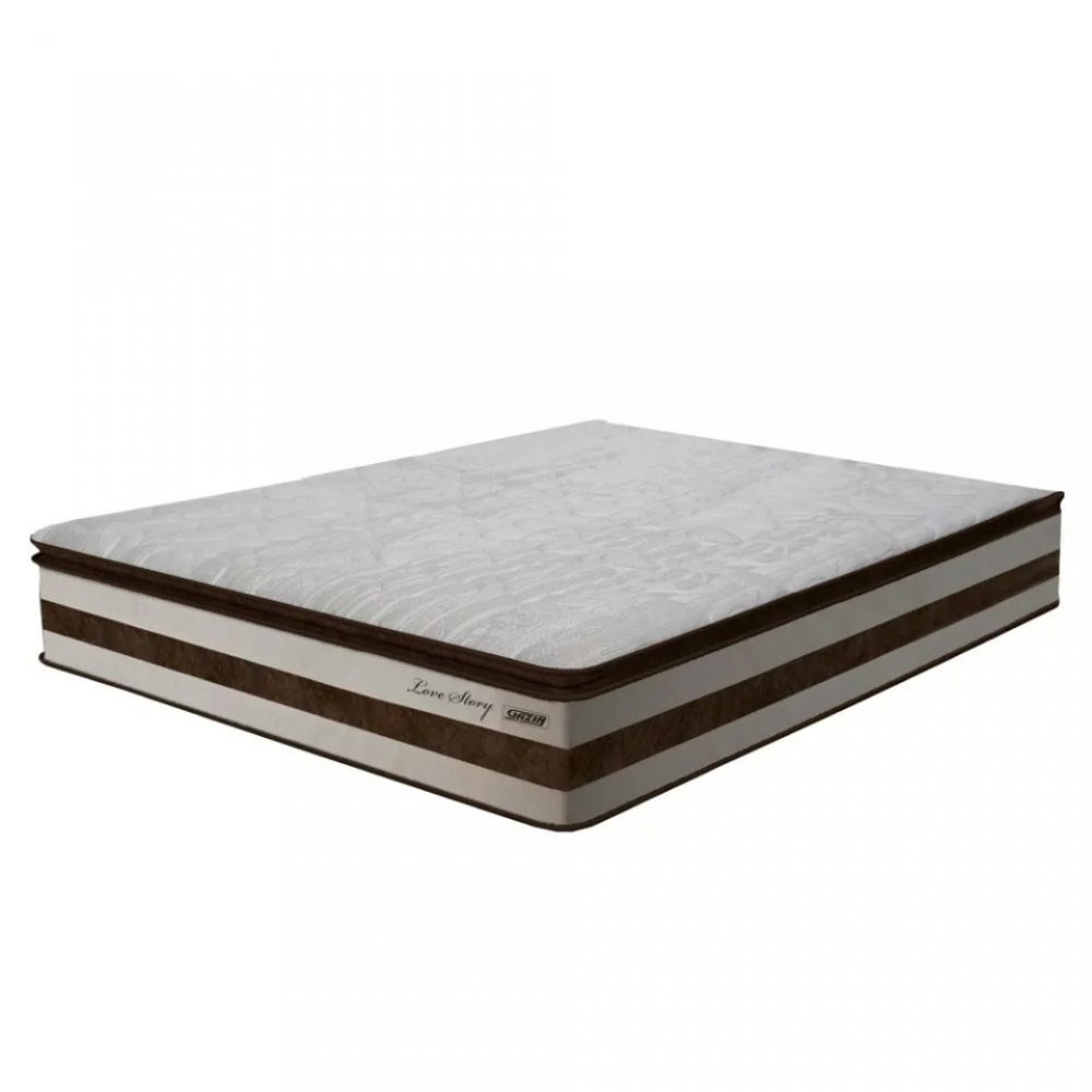 Colchão Casal Molas Ensacadas 138cmx188cm Love Story Gazin - Home & Living