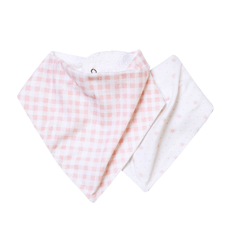 Kit Babador Bandana Bordados Papi Flanelado - 2 Peças em Oferta na Shopee