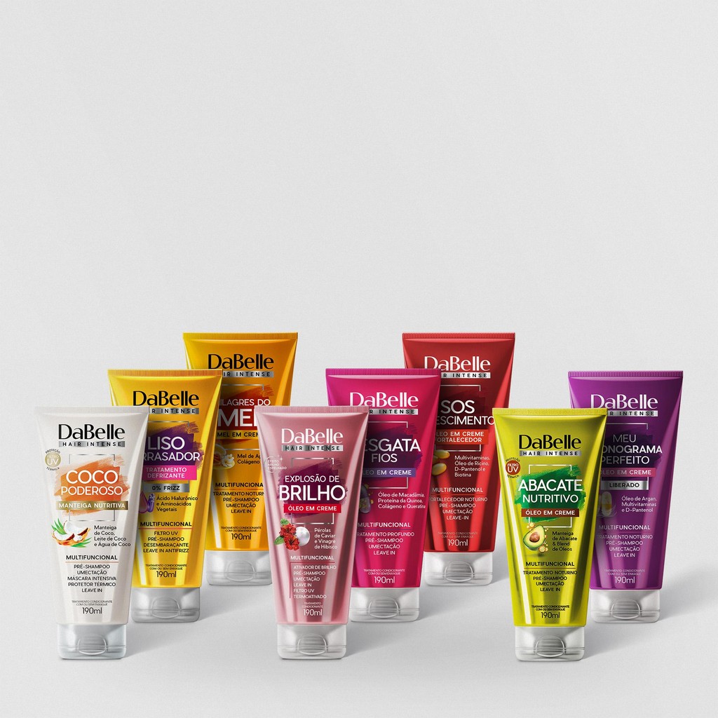 DaBelle Mega Kit 8 Produtos - Oléo em Creme