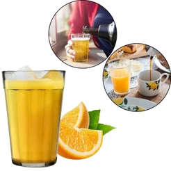 Jogo Copo Americano Multiuso Long Drink Nadir 300ml Kit 6 Un