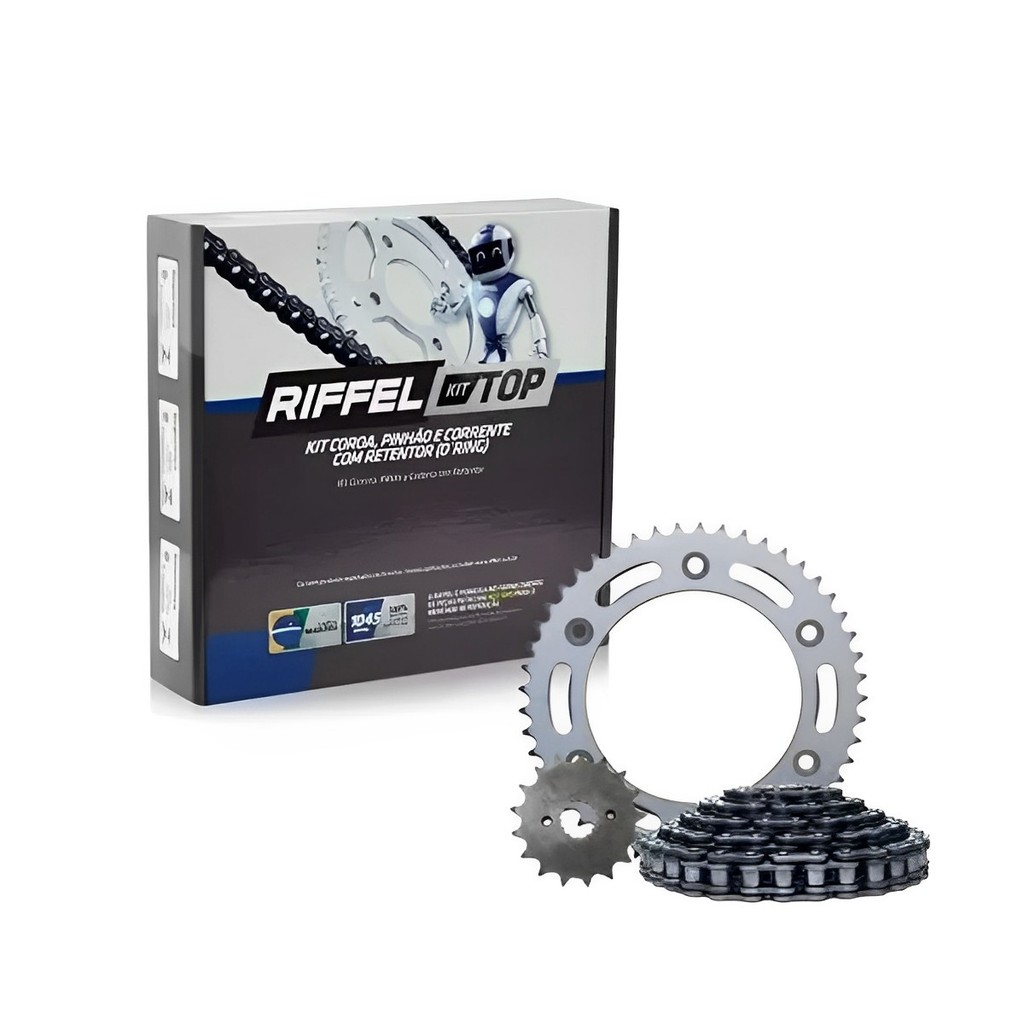 Kit Relação Completa Xr300 Tornado Sahara 300 Com Retentor